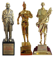 魯班獎(jiǎng)、詹天佑獎(jiǎng)、李春獎(jiǎng)獎(jiǎng)杯